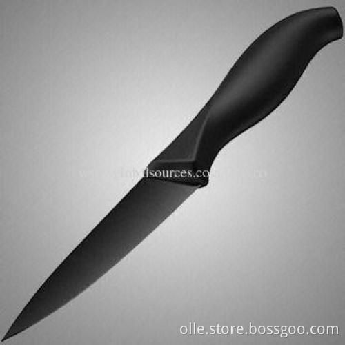 4'' Vegetable Ceramic Peeling Knife with ABS and TPR/PP and TPE Coating Rubber Handle